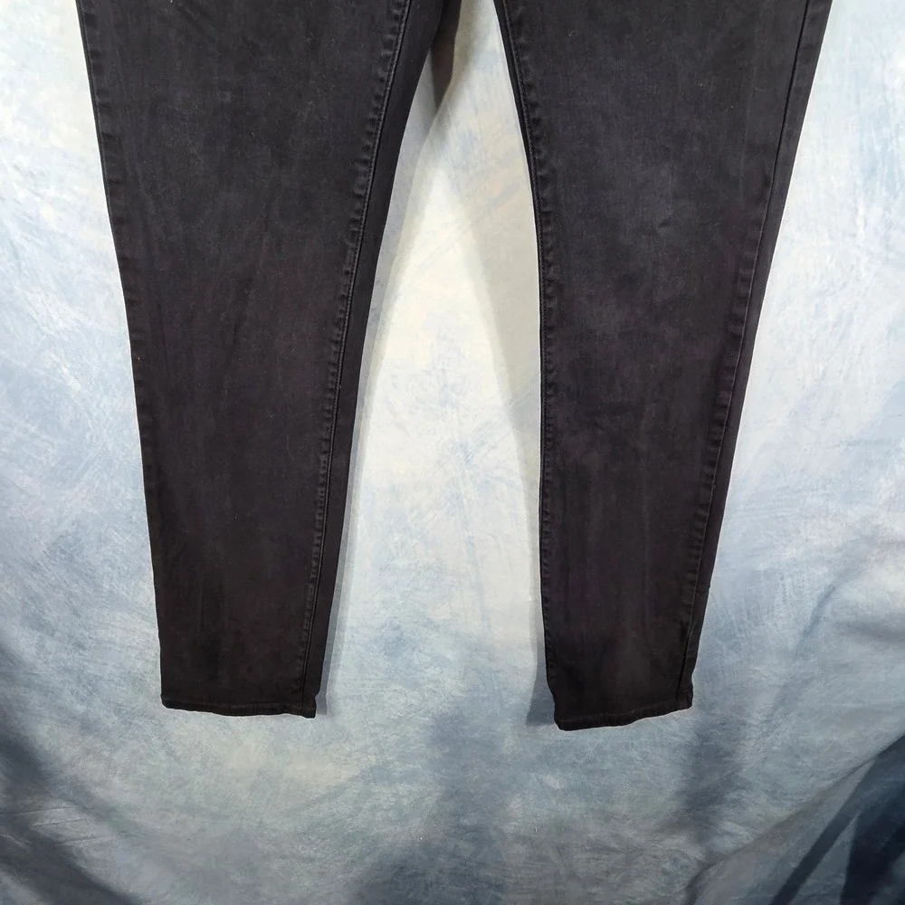 Lucky Brand 117 Slim Straight Mens Black Denim Jeans 29x32
